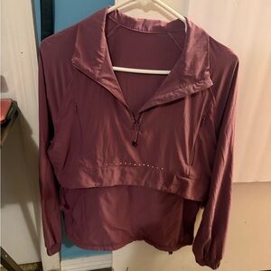 lululemon athletica Plum Quarter-Zip Pullover